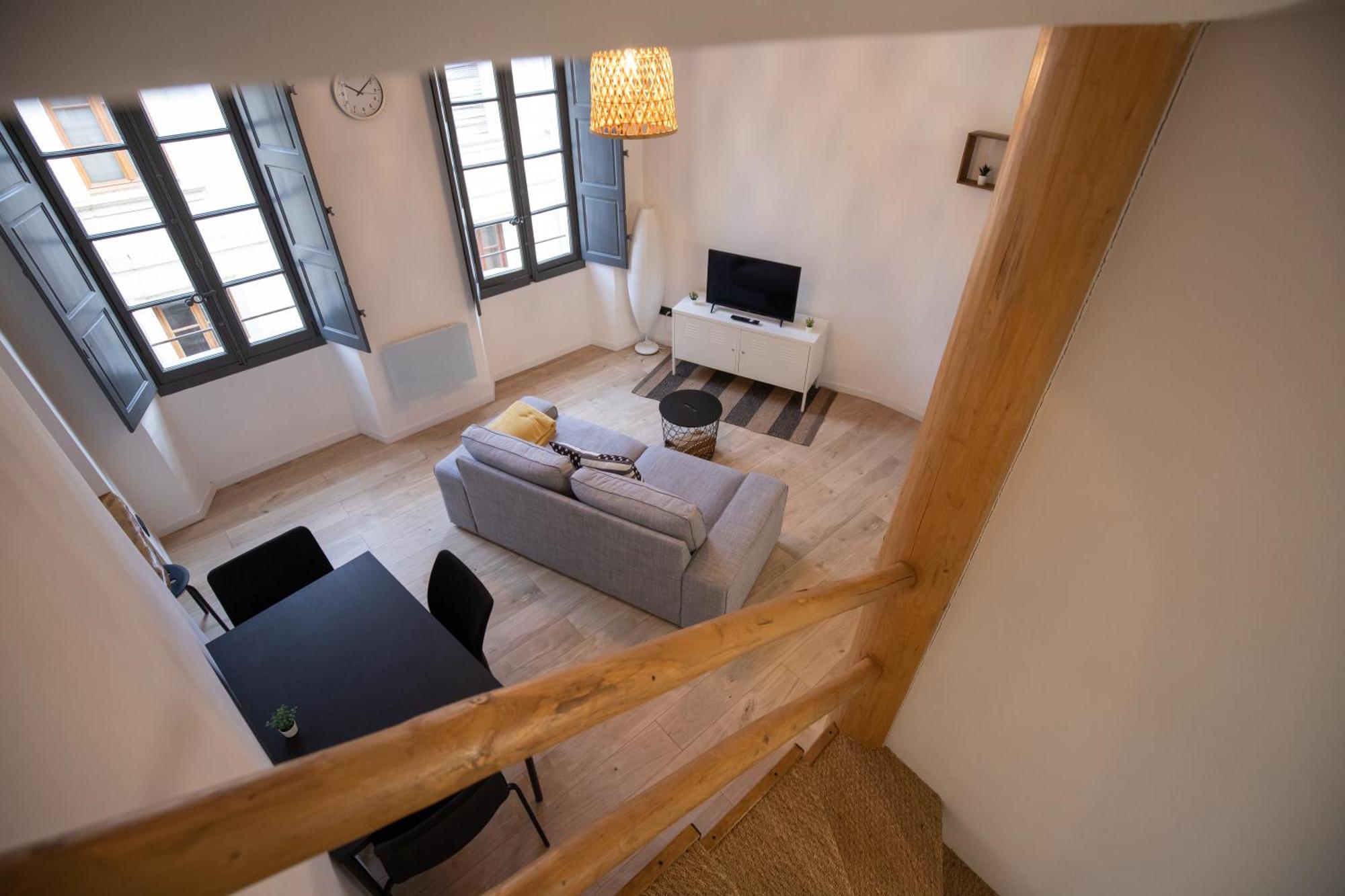 Апартаменты Le Duplex - Hypercentre - Wifi Карпантра Экстерьер фото